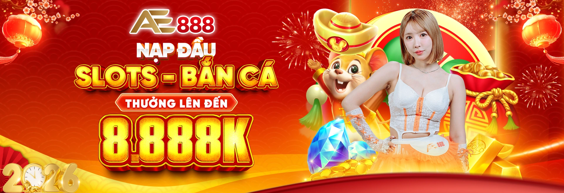 Hình ảnh giới thiệu các chuyên mục game và dịch vụ Ae888